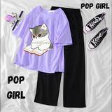 Pop Girl Summer Casual Two Piece Sets