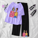 Pop Girl Summer Casual Two Piece Sets