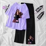 Pop Girl Summer Casual Two Piece Sets