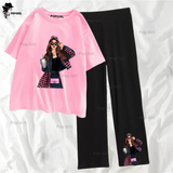 Pop Girl Summer Casual Two Piece Sets