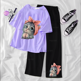 Pop Girl Summer Casual Two Piece Sets