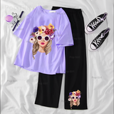 Pop Girl Summer Casual Two Piece Sets