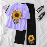 Pop Girl Summer Casual Two Piece Sets