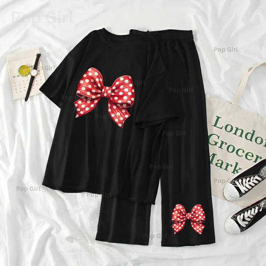 Pop Girl Summer Casual Two Piece Sets