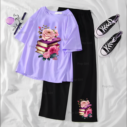 Pop Girl Summer Casual Two Piece Sets