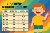 Kids Drop Shoulder T shirt - Labubuu