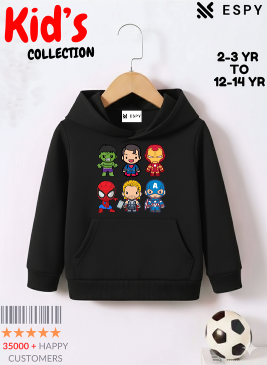 KID'S WINTER PREMIUM HOODIE - 6/7 YR