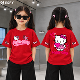 Trendy Kids Hello Kitty Drop Shoulder T-Shirt – Premium Quality