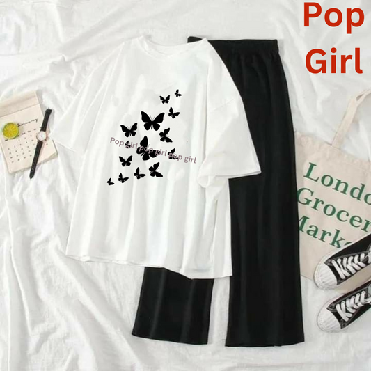 Pop Girl Summer Casual Two Piece Sets