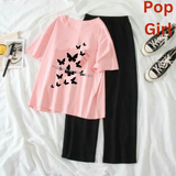 Pop Girl Summer Casual Two Piece Sets