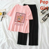 Pop Girl Summer Casual Two Piece Sets