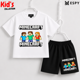 Premium Cotton Kids Co-Ord Set | Drop Shoulder T-Shirt & Shorts