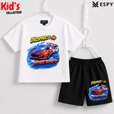 Premium Cotton Kids Co-Ord Set | Drop Shoulder T-Shirt & Shorts