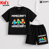 Premium Cotton Kids Co-Ord Set | Drop Shoulder T-Shirt & Shorts