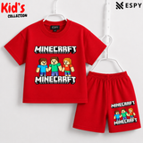 Premium Cotton Kids Co-Ord Set | Drop Shoulder T-Shirt & Shorts