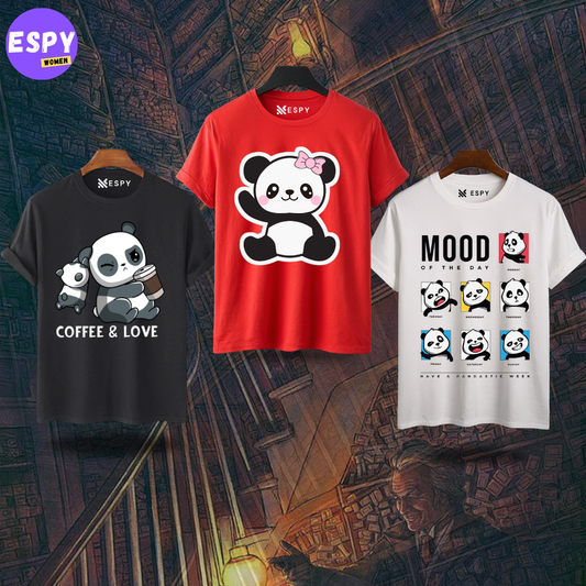 Combo Printed Haif Sleeve T shirt