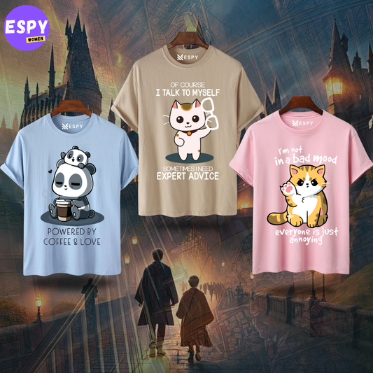 Combo Printed Haif Sleeve T shirt