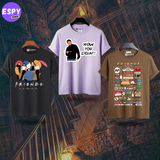 Combo Friends Printed Haif Sleeve T shirt