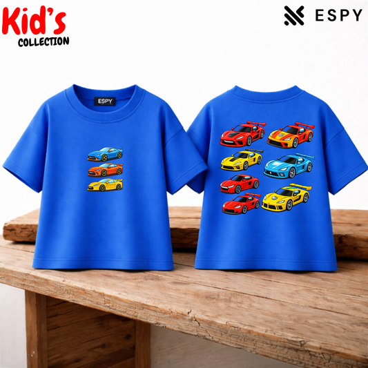 Kid's Premium Drop Shoulder T shirt - Both side design