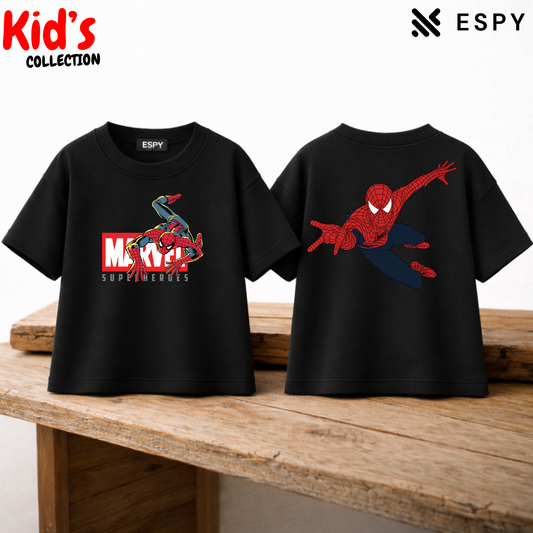 Kid's Premium Drop Shoulder T shirt - Both side design