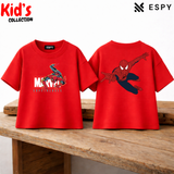 Kid's Premium Drop Shoulder T shirt - Both side design