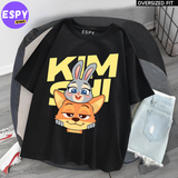 Urban Kawaii Oversized T-Shirt – Women’s Loose Summer Fit