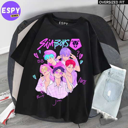 Urban Kawaii Oversized T-Shirt – Women’s Loose Summer Fit