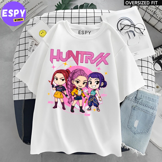 Urban Kawaii Oversized T-Shirt – Women’s Loose Summer Fit