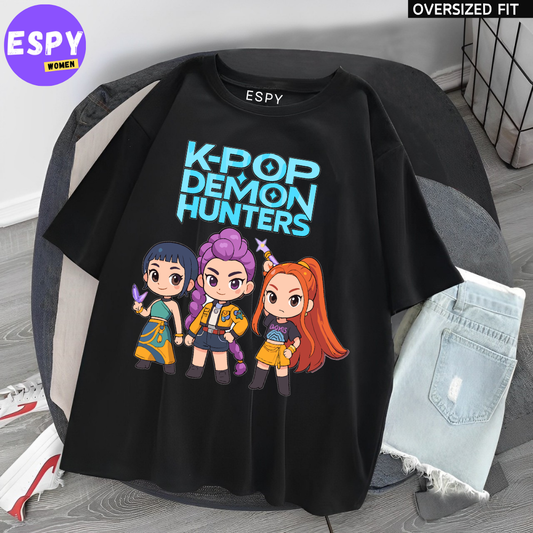 Urban Kawaii Oversized T-Shirt – Women’s Loose Summer Fit