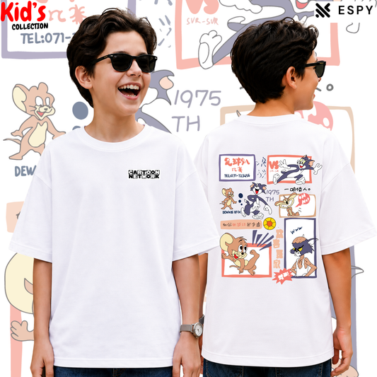 Kids Streetwear Oversized Tee