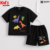 Premium Cotton Kids Co-Ord Set | Drop Shoulder T-Shirt & Shorts