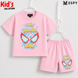 Premium Cotton Kids Co-Ord Set | Drop Shoulder T-Shirt & Shorts