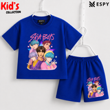 Premium Cotton Kids Co-Ord Set | Drop Shoulder T-Shirt & Shorts