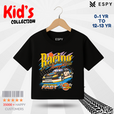 Kids Premium Drop Shoulder T-Shirt - Car