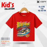 Kids Premium Drop Shoulder T-Shirt - Car