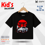 Kids Premium Drop Shoulder T-Shirt - Car