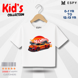 Kids Premium Drop Shoulder T-Shirt - Car