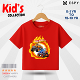 Kids Premium Drop Shoulder T-Shirt - Car