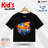 Kids Premium Drop Shoulder T-Shirt - Car