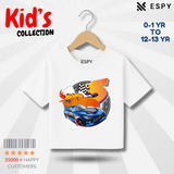 Kids Premium Drop Shoulder T-Shirt - Car
