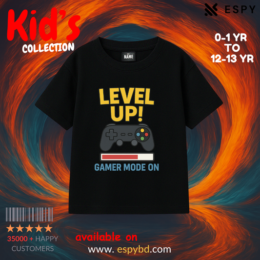 Kids Premium Drop Shoulder T-Shirt - GAMING