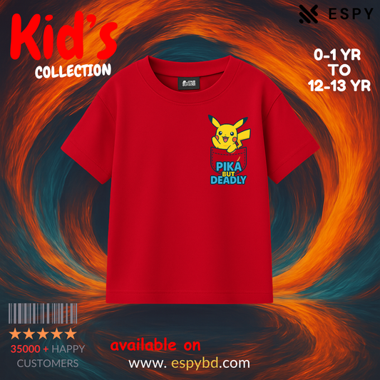 Kids Premium Drop Shoulder T-Shirt - POKEMON