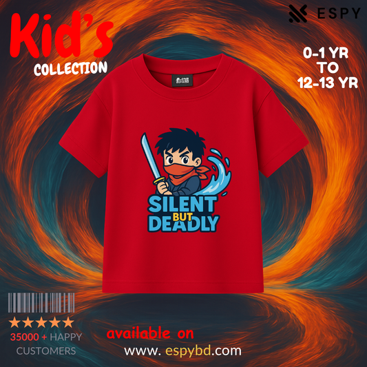 Kids Premium Drop Shoulder T-Shirt - Demon Slayer