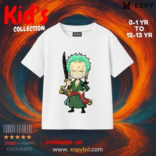 Kids Premium Drop Shoulder T-Shirt - ONE PIECE