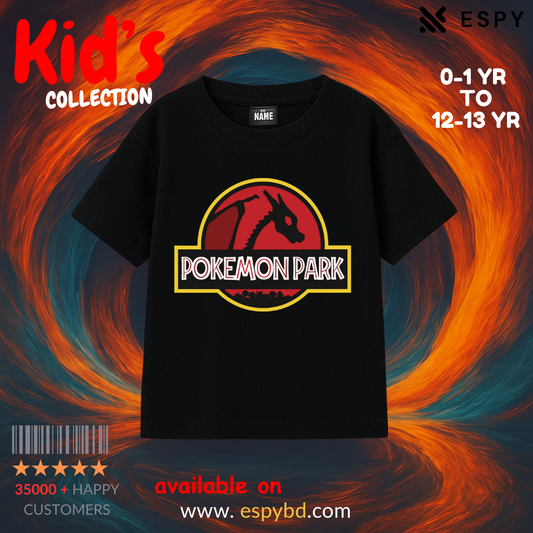 Kids Premium Drop Shoulder T-Shirt - POKEMON