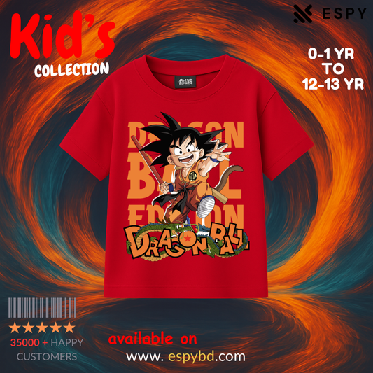 Kids Premium Drop Shoulder T-Shirt - DRAGON BALL Z