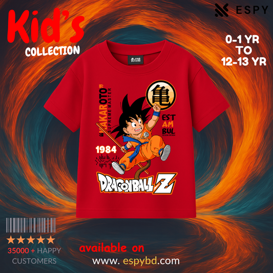 Kids Premium Drop Shoulder T-Shirt - DRAGON BALL Z