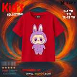Kids Drop Shoulder T shirt - Labubuu