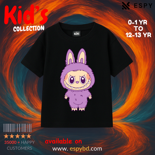 Kids Drop Shoulder T shirt - Labubuu