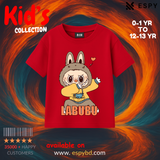 Kids Drop Shoulder T shirt - Labubuu